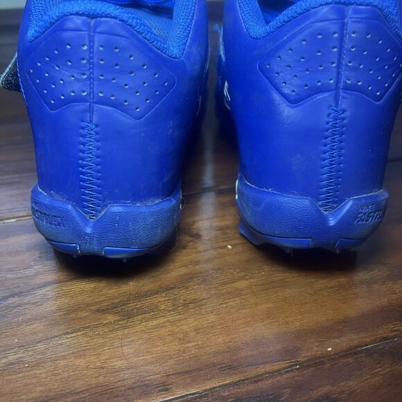 Nike Force Trout 8 Keystone 'Hyper Royal' Boys 4Y Molded Baseball Cleats - Picture 4 of 11
